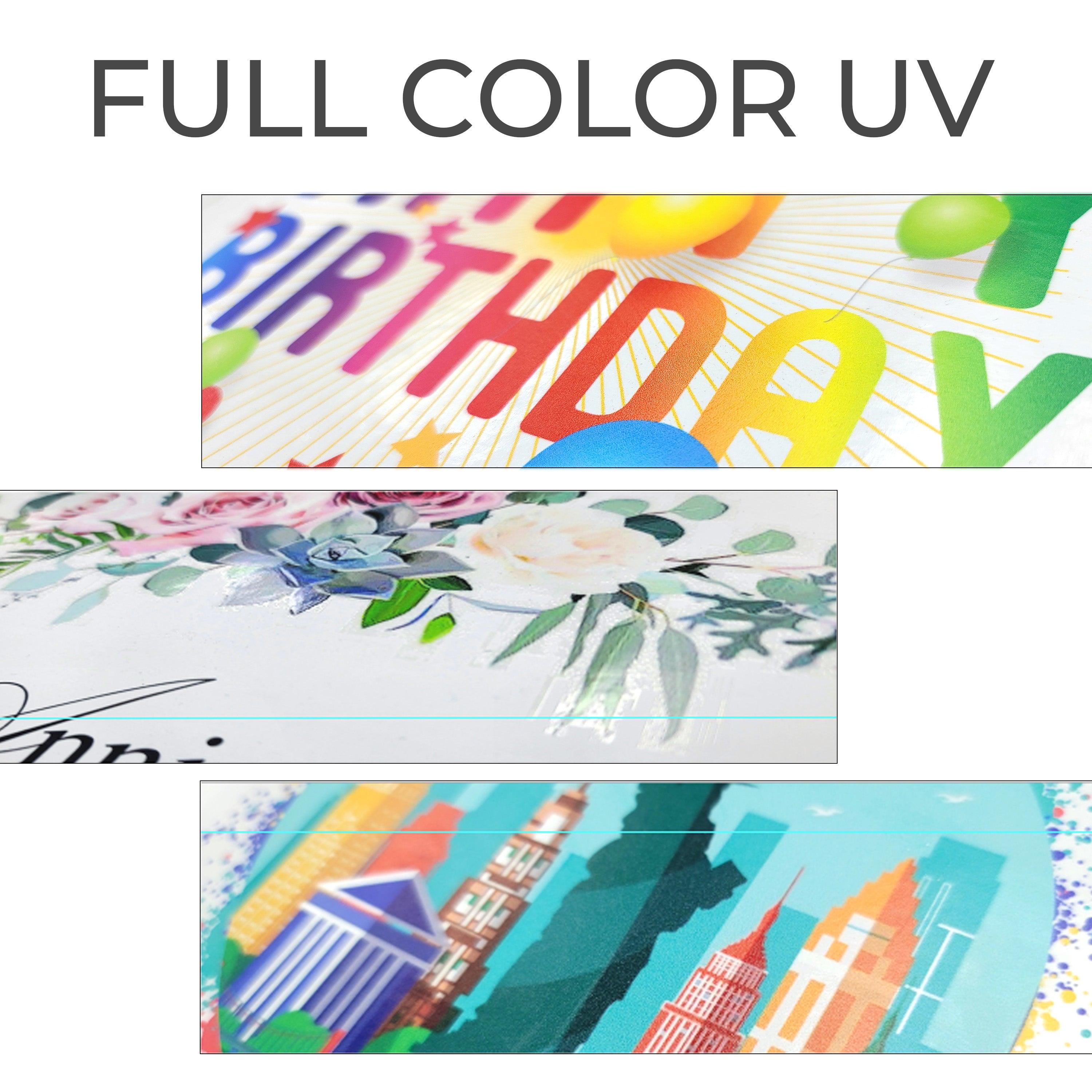UV Full Color Print (50 pieces) - cecobox