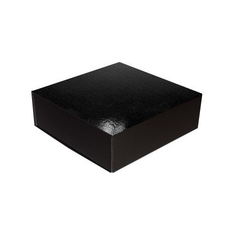 Glossy collapsible magnetic gift box 12 x 12 x 4.5 in - EZA1012